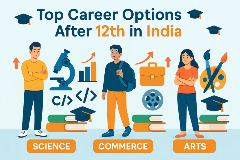 Top Career Options After 12th in India Choose career